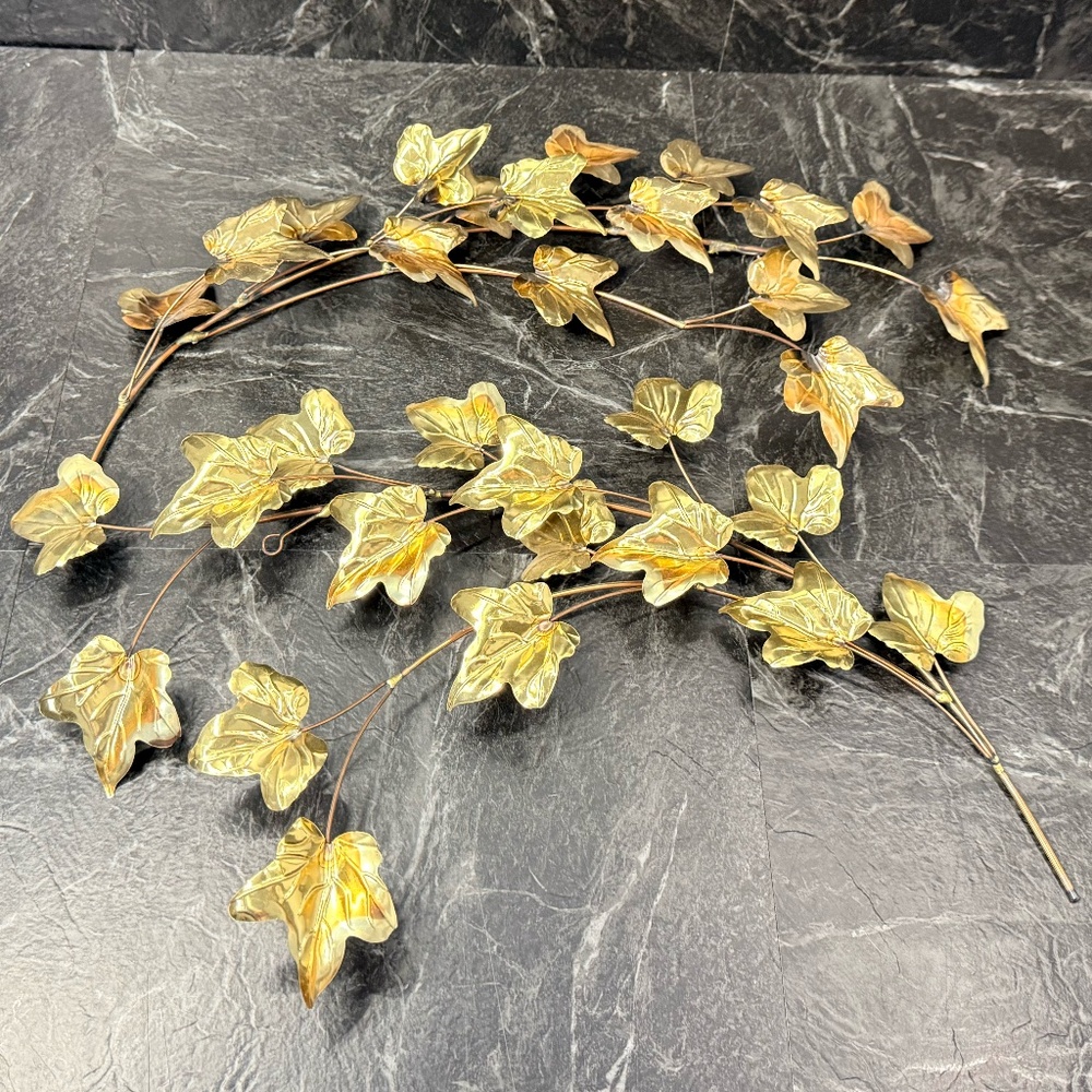 Metal Leaves Wall Decor - Picture 2 of 12